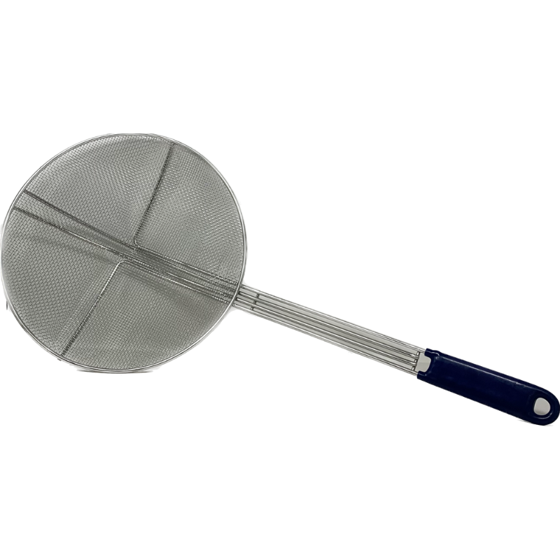 Heavy Duty Biryani Jhara - Mesh Skimmer, VINYL Handle