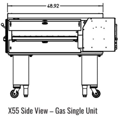 Middleby Marshall X55 X-Series Gas Conveyor Oven - Single/Double/Triple Stack options Available