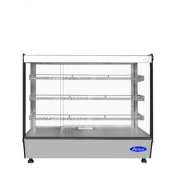 CHDS-53 — Countertop Heated Square Display Case (5.3 cu ft)