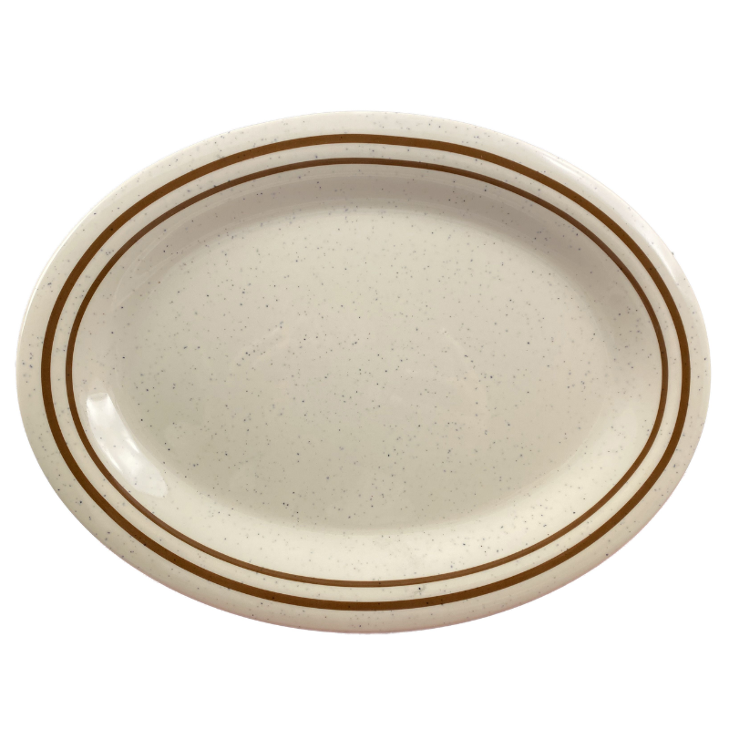 Thunder Group Melamine Western 24 OZ, 12" X 9" PLATTER, 1-doz