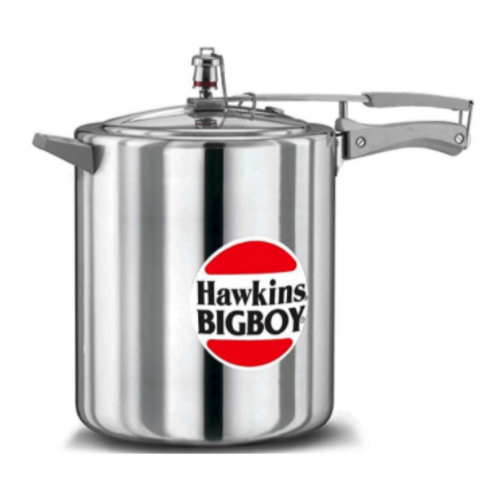 Hawkins Bigboy Aluminum Pressure Cooker - Bigboy Series and Regular : 22, 18, 14, 12, 8, 6.5 Liter sizes