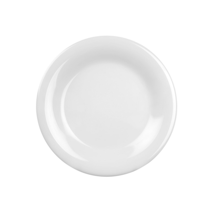 Thunder Group Melamine Western 6 1/2" WIDE RIM PLATE, 1-doz