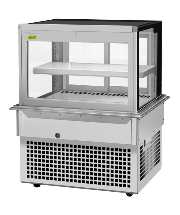 Turbo Air TBP36-46FDN Drop-In Refrigerated Bakery Display Case, 9 cu. ft.