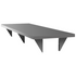 GSW Triangle Brackets Pass-Through Serving Shelves