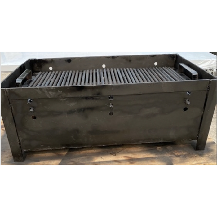 Heavy Duty , Mild Steel Mangal BBQ Barbecue Grill 30 x 18 x 12