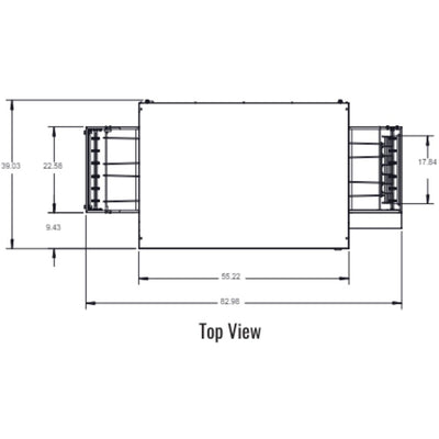 Middleby Marshall DZ55T CTX Electric Infrared Conveyor Oven - Single/Double/Triple/Quad Stack options Available