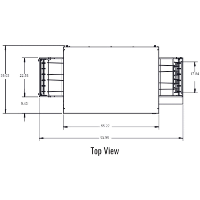 Middleby Marshall DZ55T CTX Electric Infrared Conveyor Oven - Single/Double/Triple/Quad Stack options Available