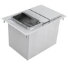 Stainless Steel Drop-In Ice Bin