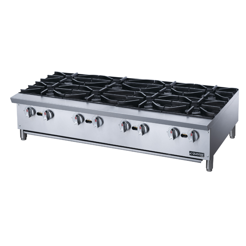 Dukers Hot Plate DCHPA48 Hot Plate with 8 Burners