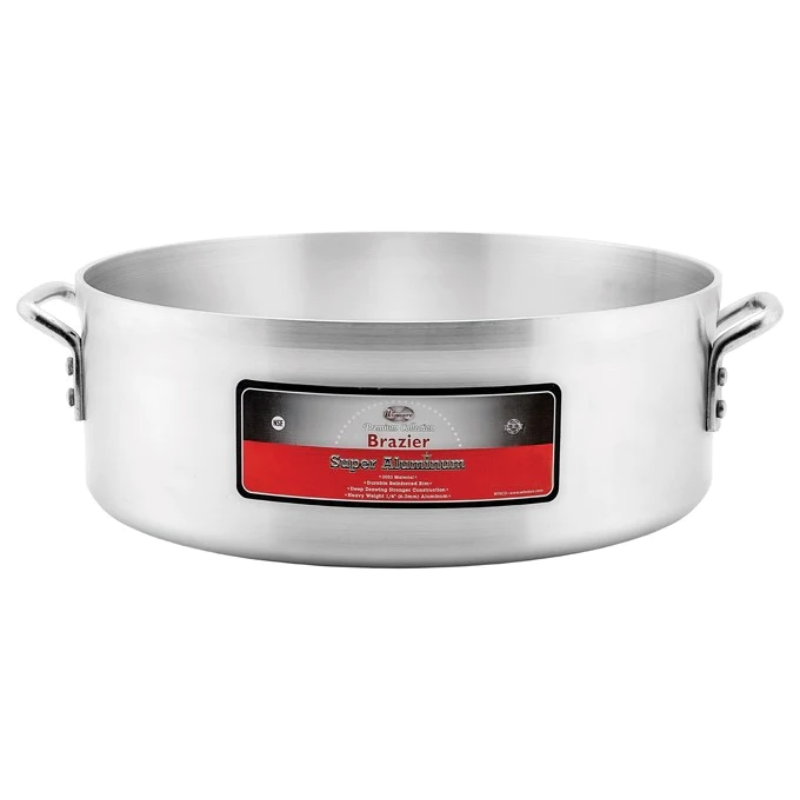 ALBH SERIES, Extra Heavy Duty 1/4" (6 mm) Aluminum Brazier by Winco