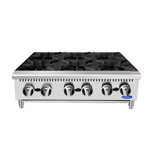 ACHP-6 Heavy Duty Countertop Range (Hot Plates) by Atosa