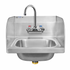 GSW HS-1615S-N Wall Mount Hand Sink with Protective Edge Welded Splash Guards