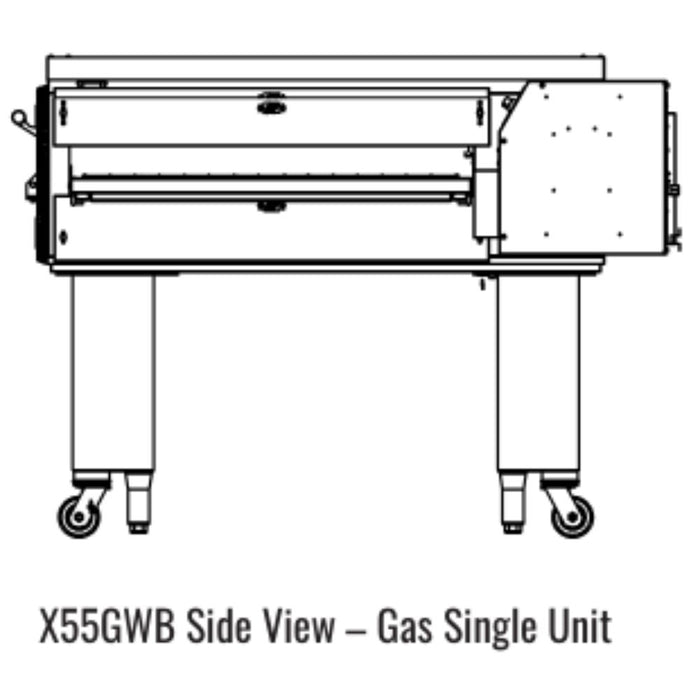 Middleby Marshall X55GWB X-Series Wide Body Gas Conveyor Oven - Single/Double/Triple Stack options Available