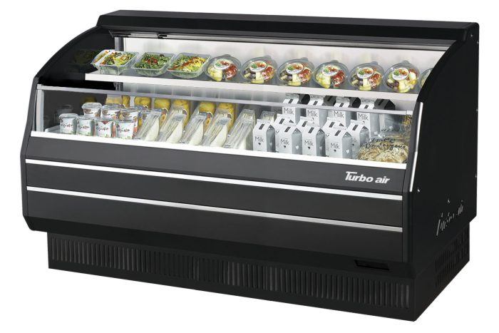 Turbo Air TOM-60LB-SP(-A)-N Horizontal Open Display Merchandiser, 12.3 cu. ft.