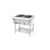 S/S Electric Open Wells Hot Food Table with Cutting Board