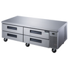Dukers Chef Base Refrigerators DCB72-D4 Chef Base Refrigerator with 4 Drawers