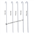 Stainless Steel BBQ SKEWERS - SQUARE, Options 3,4,6,8 & 10 MM thickness