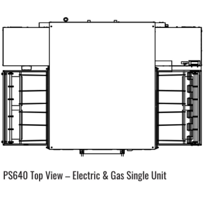 Middleby Marshall PS640 Electric or Gas WOW! Impingement Conveyor Oven - Single/Double/Triple Stack options Available