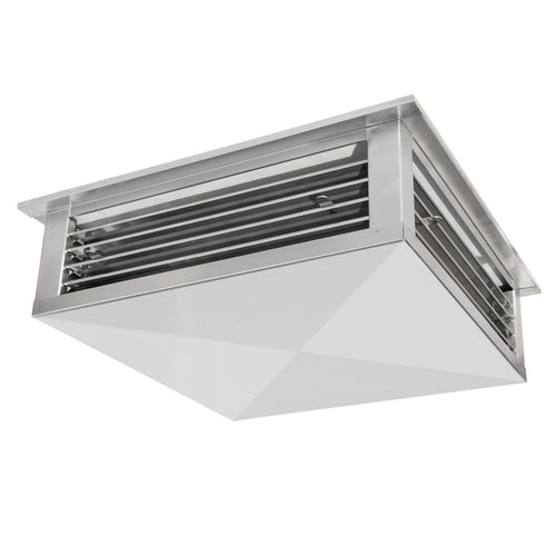 Diffuser for Evaporative Swamp Cooler, S S, 4-Way Adjustable-GSW