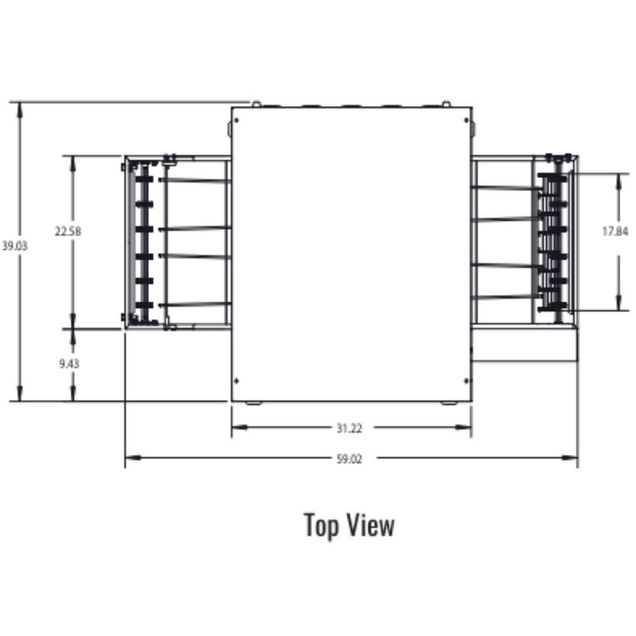 Middleby Marshall DZ33T CTX Electric Infrared Conveyor Oven - Single/Double/Triple/Quad Stack options Available