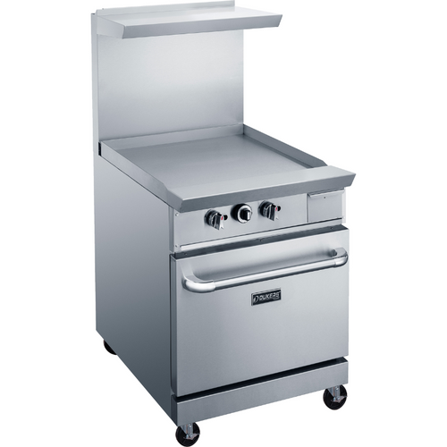 Dukers Range Ovens DCR24-GM 24″ Gas Range with 24″ Griddle