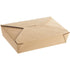 Empress Kraft Folded Takeout Box Microwavable (Various Sizes Available)