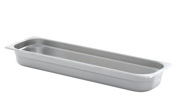 Adcraft 200HL2 Deli Pan, Half Long Size, Stainless Steel