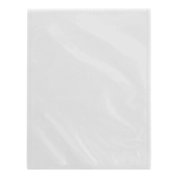 Waring WCVQT100 7" x 11" 1 Qt Chamber Vacuum Packaging Bags | 3 Mil Sous Vide Pouches, 100/Case