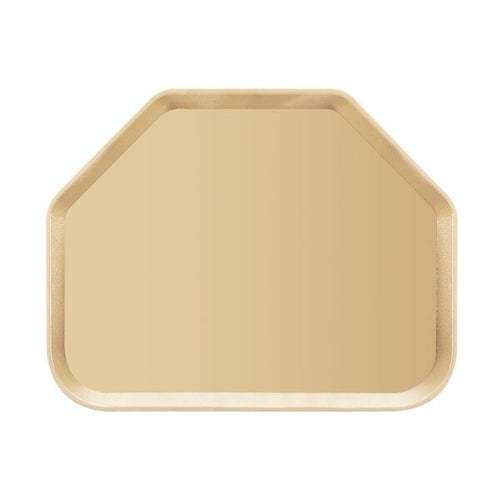 Cambro Camwear 14 x 18 Trapezoid Polycarbonate Serving Tray ( Case of 12 )