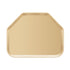 Cambro Camwear 14 x 18 Trapezoid Polycarbonate Serving Tray ( Case of 12 )