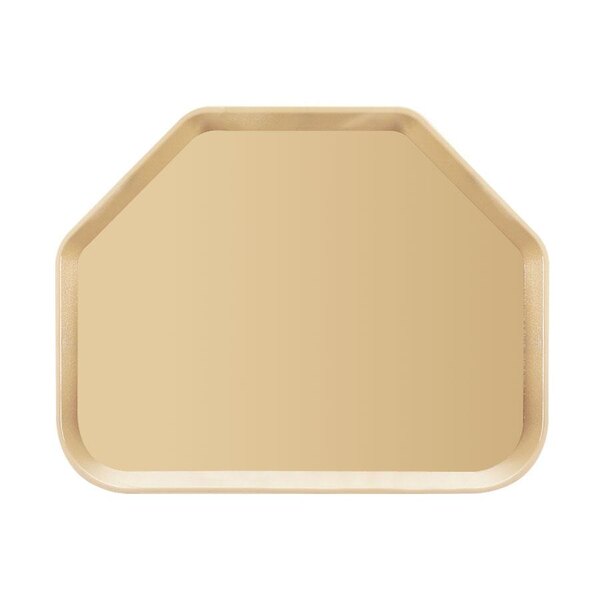 Cambro Camwear 14 x 18 Trapezoid Polycarbonate Serving Tray ( Case of 12 )