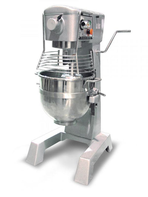 Omcan MX-CN-0030-G 30QT Planetary Mixer with Guard – 110V, 1500W