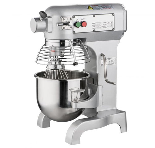 Omcan MX-CN-0010-G 10QT Standard-Duty Planetary Mixer with Guard – 110V, 500W