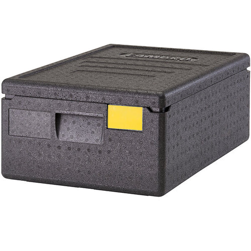 Cambro Cam GoBox® Top Loading Insulated Food Carrier for One 4" Deep Full-Size Food Pan with Strap