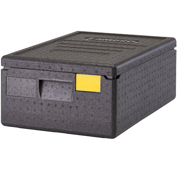 Cambro Cam GoBox® Top Loading Insulated Food Carrier for One 4" Deep Full-Size Food Pan with Strap
