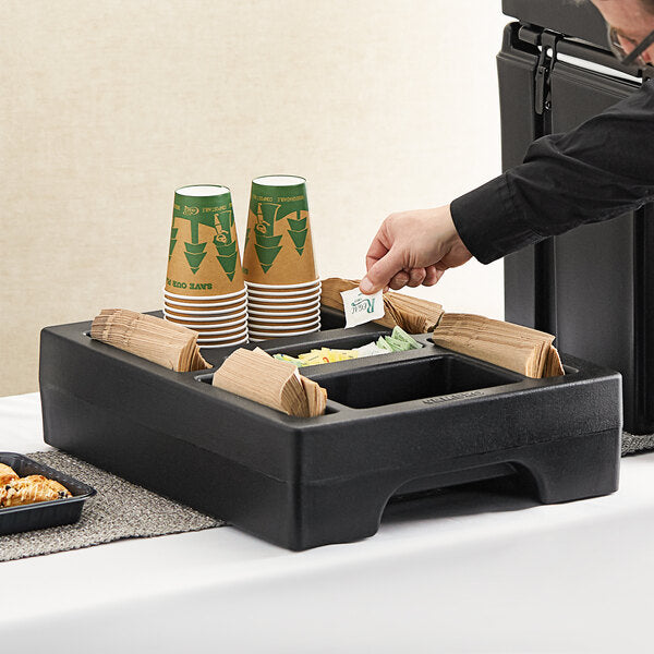 Cambro Camtainer Condiment Holder for Commercial Beverage Service