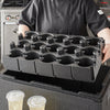 Cambro Cam GoBox® Commercial Insulated Beverage Holder Set for Secure Drink Delivery and Transport ( Case of 5 )
