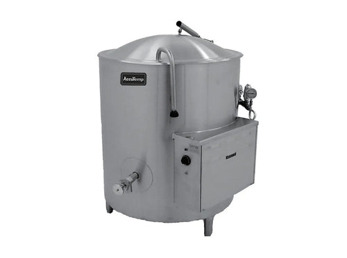 AccuTemp ALHEC-20, Jacketed Insulated, self- ContaIned Floor Mounted Kettle, 20 Gallon Capacity-Electric