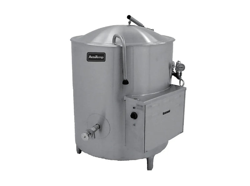 AccuTemp ALHEC-20, Jacketed Insulated, self- ContaIned Floor Mounted Kettle, 20 Gallon Capacity-Electric