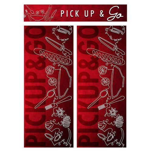 Cambro Camshelving® Flex Station Merchandiser Sign Kit – Pick Up & Go