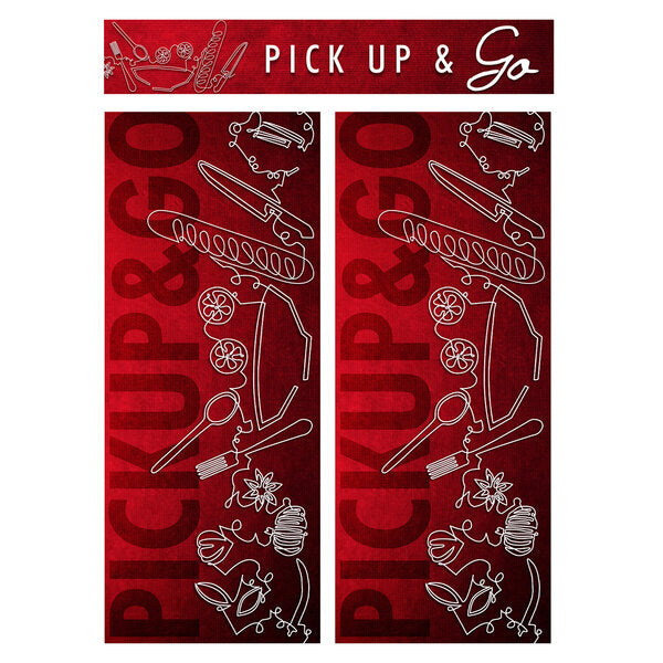 Cambro Camshelving® Flex Station Merchandiser Sign Kit – Pick Up & Go