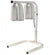 Omcan FW-CN-0533 Commercial Food Heat Lamp Portable Electric Food Warmer 2-Bulb Freestanding, Silver – 500W, 110V