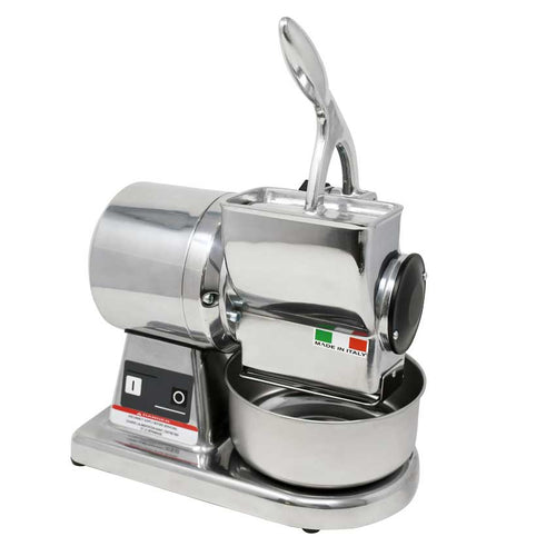 Omcan GR-IT-0373-M Retro Cheese Grater with Microswitch, 66 lb./hr, Stainless Steel – 0.5HP (370W), 110 V