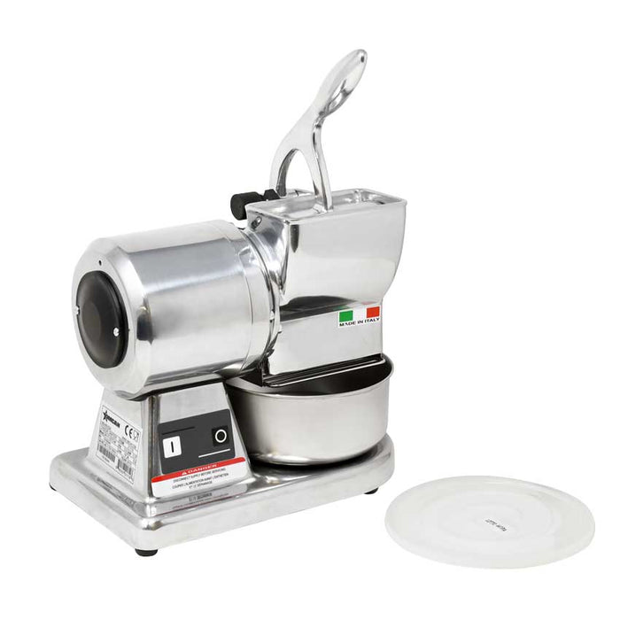 Omcan GR-IT-0373-M Retro Cheese Grater with Microswitch, 66 lb./hr, Stainless Steel – 0.5HP (370W), 110 V
