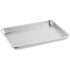 Choice Eighth Size 6 1/2" x 9 1/2" 19 Gauge Wire in Rim Aluminum Bun Pan / Sheet Pan