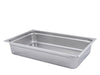 Adcraft 22F4 Deli Pan, Full Size, 4 Inch Deep, 22Ga, Stainless Steel