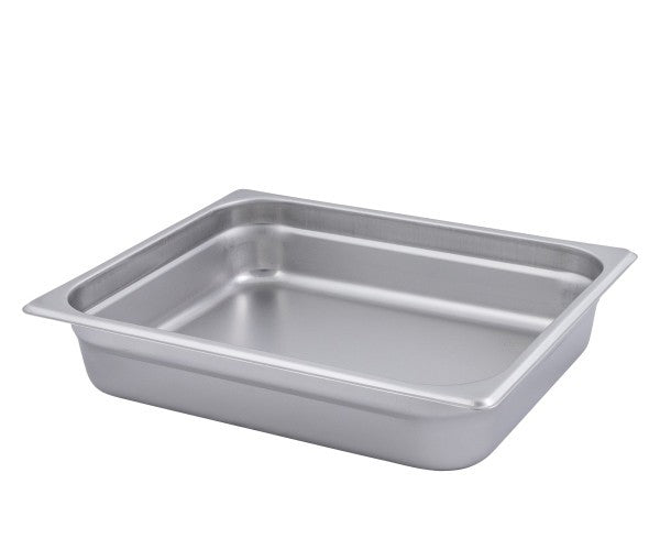 Adcraft 22H2 Deli Pan, Half-Size, 2-1/2 Inch Deep, 22Ga, Stainless Steel