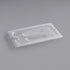 Cambro Camwear Quarter Size Food Pan Lid with Handle and Spoon Notch Clear ( Case of 6 )