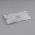 Cambro Camwear Full Size Food Pan Lid with Handle and Spoon Notch Clear ( Case of 6 )