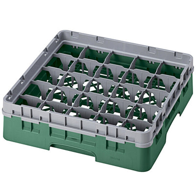 Cambro Camrack 25 Compartment Glass Rack with 3 5/8 Inch Compartments ( Case of 5 )